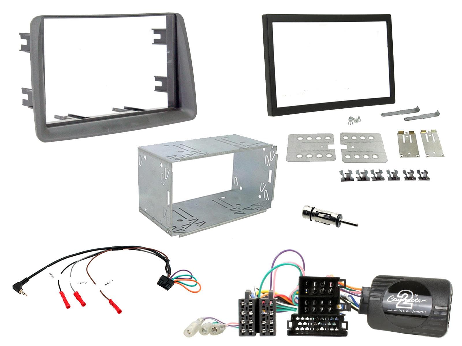 CTKFT19 | Multimedia-Installations KIT | Fiat Panda