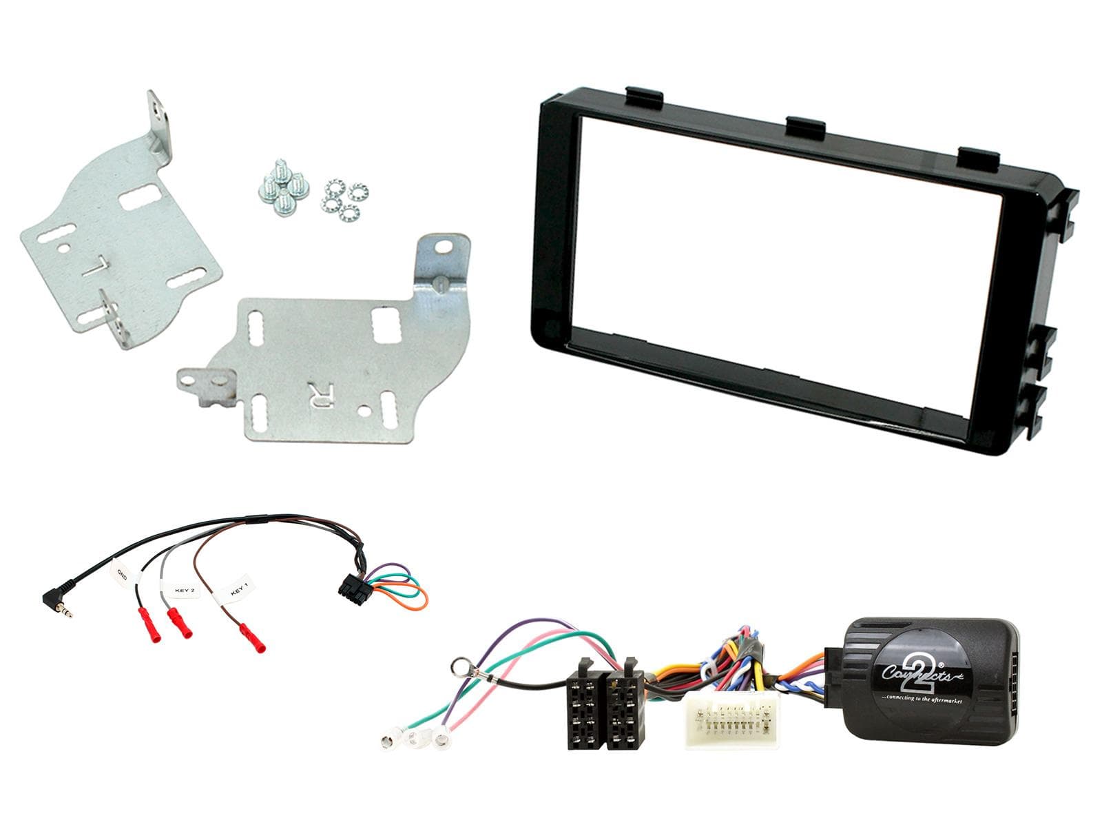 CTKMT09 | Multimedia-Installations KIT | Mitsubishi, Fiat Outlander, L200, Fullback