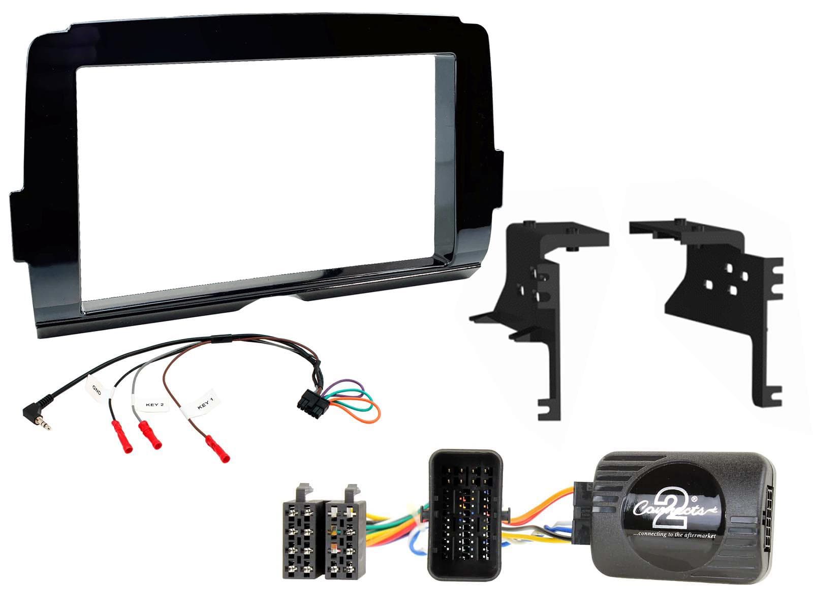 CTKHA02 | Multimedia-Installations KIT | Harley Davidson Street-Glide-FLHX-FLHT