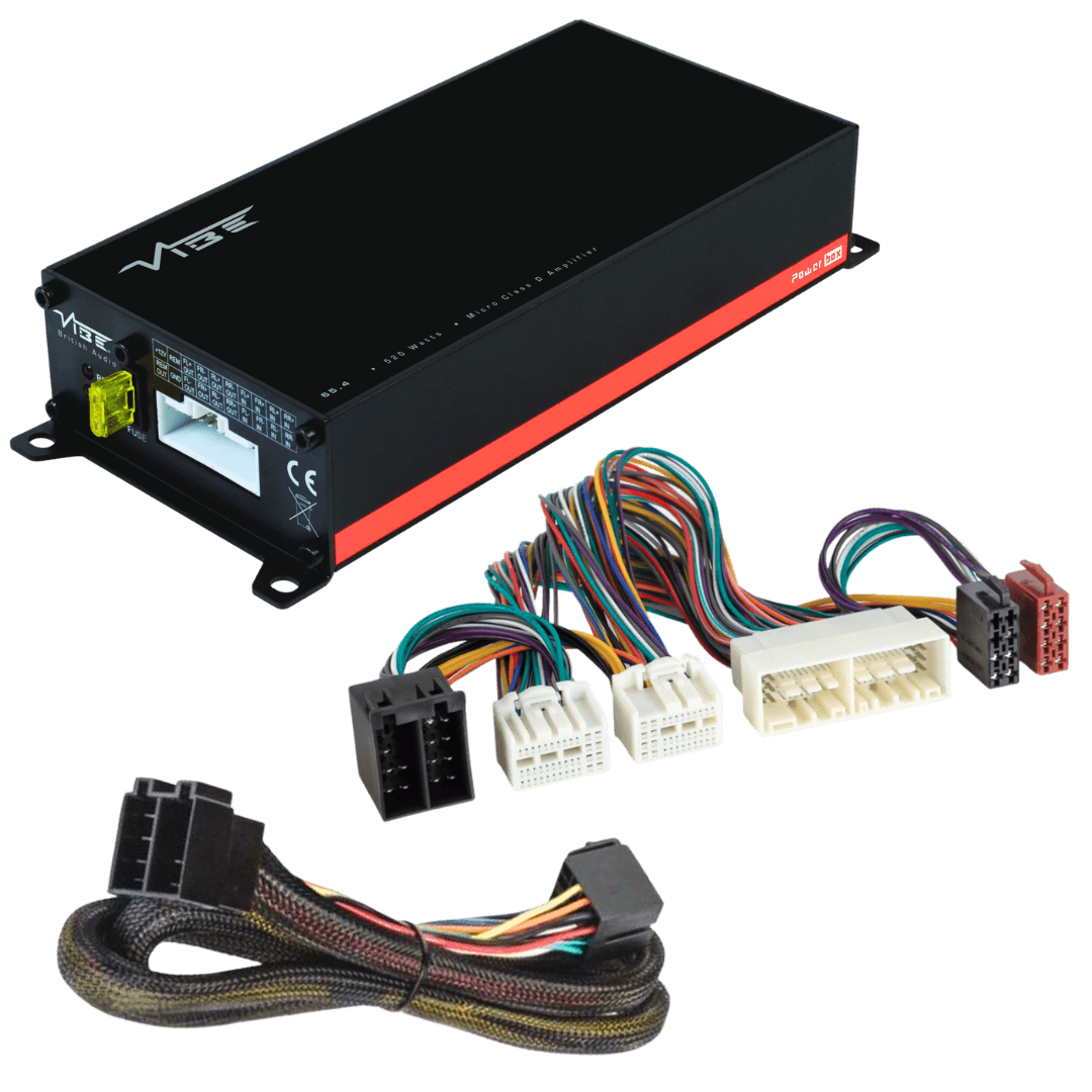 POWERBOX65.4M + TAK-033 – 4-Kanal-Verstärker für Hyundai und Kia