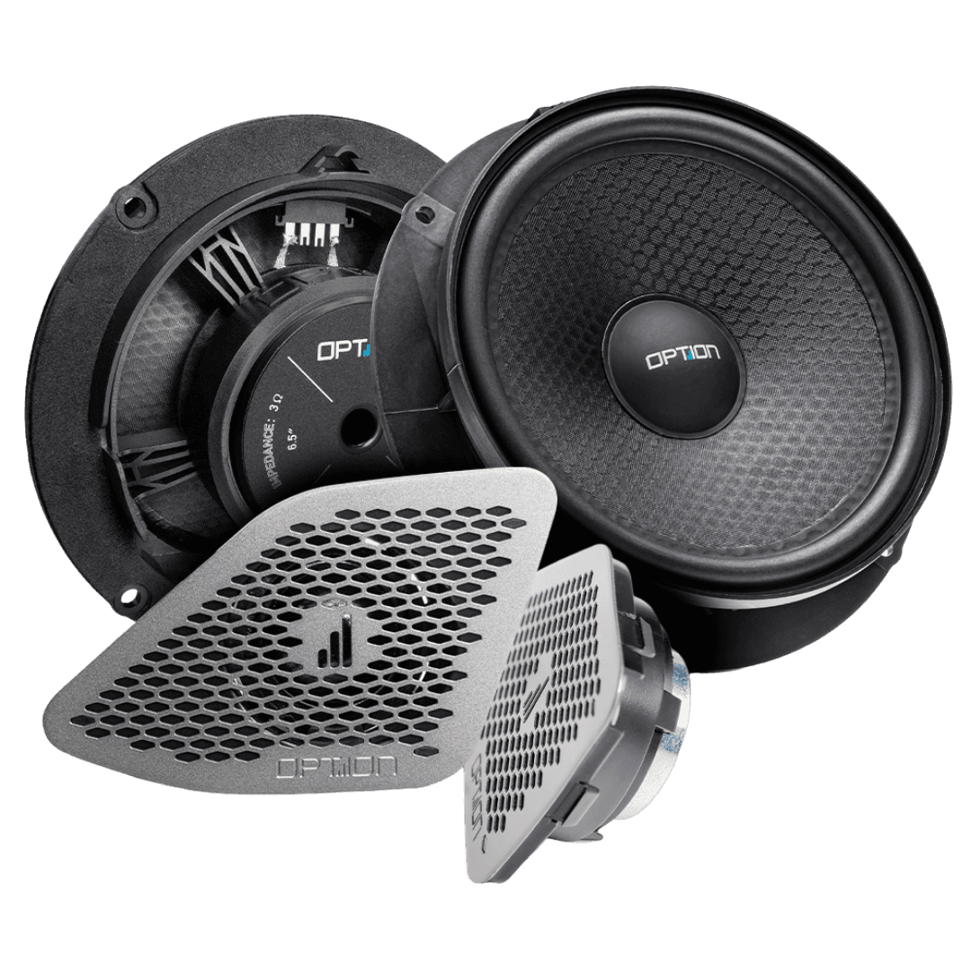 LS-546 – 16,5 cm Plug & Play Lautsprecherset für Volkswagen T6.1