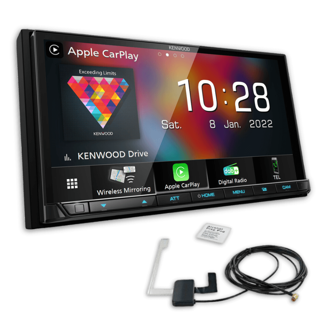 DMX8021DABS mit DAB+ Antenne