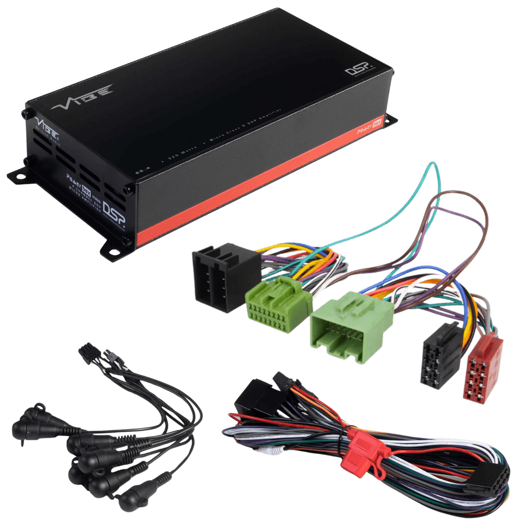 POWERBOX65.4-8MDSP-V3 + TAK-013 | Plug & Play DSP Verstärker | Volvo High Performance