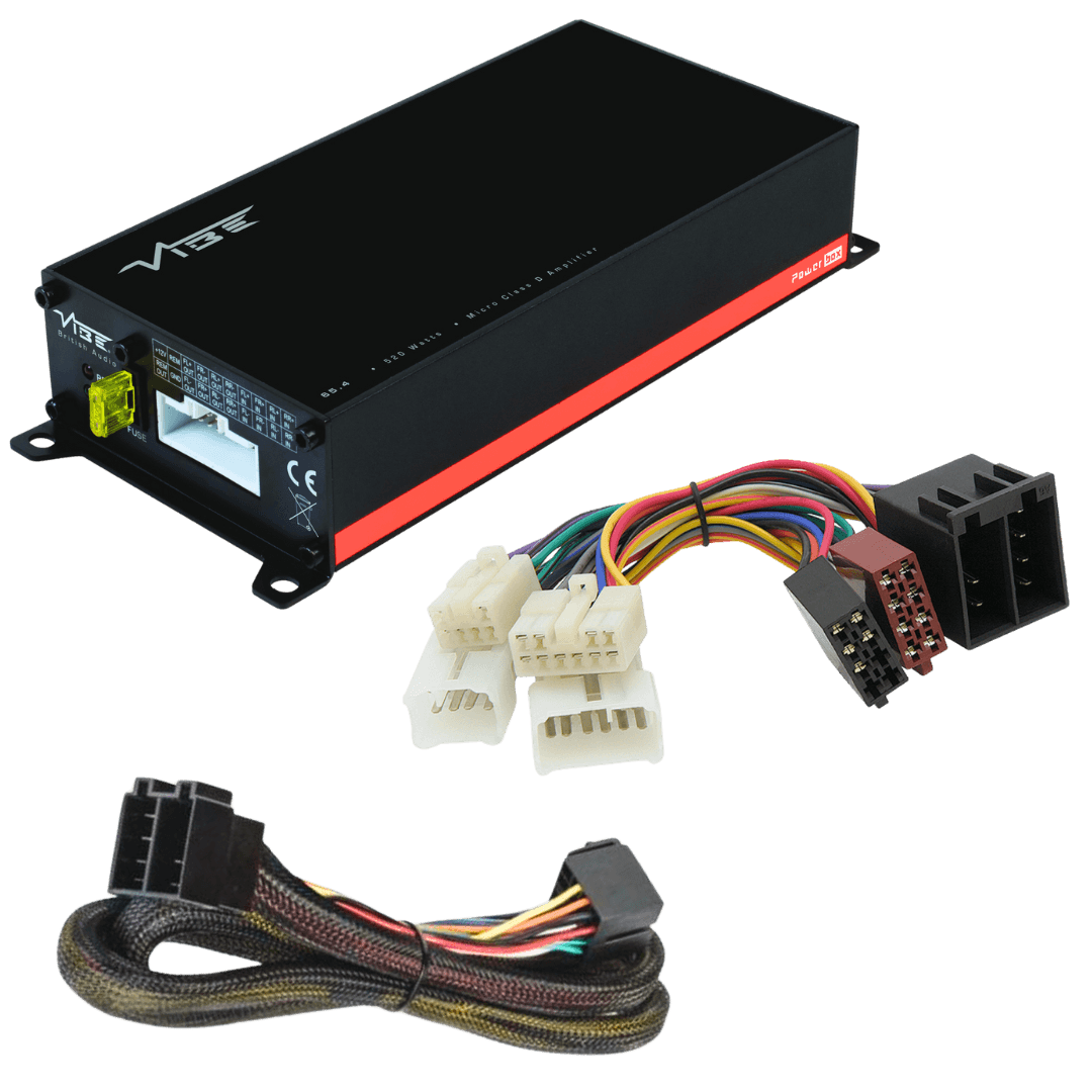 POWERBOX65.4M + TAK-060 – 4-Kanal Mikro-Verstärker