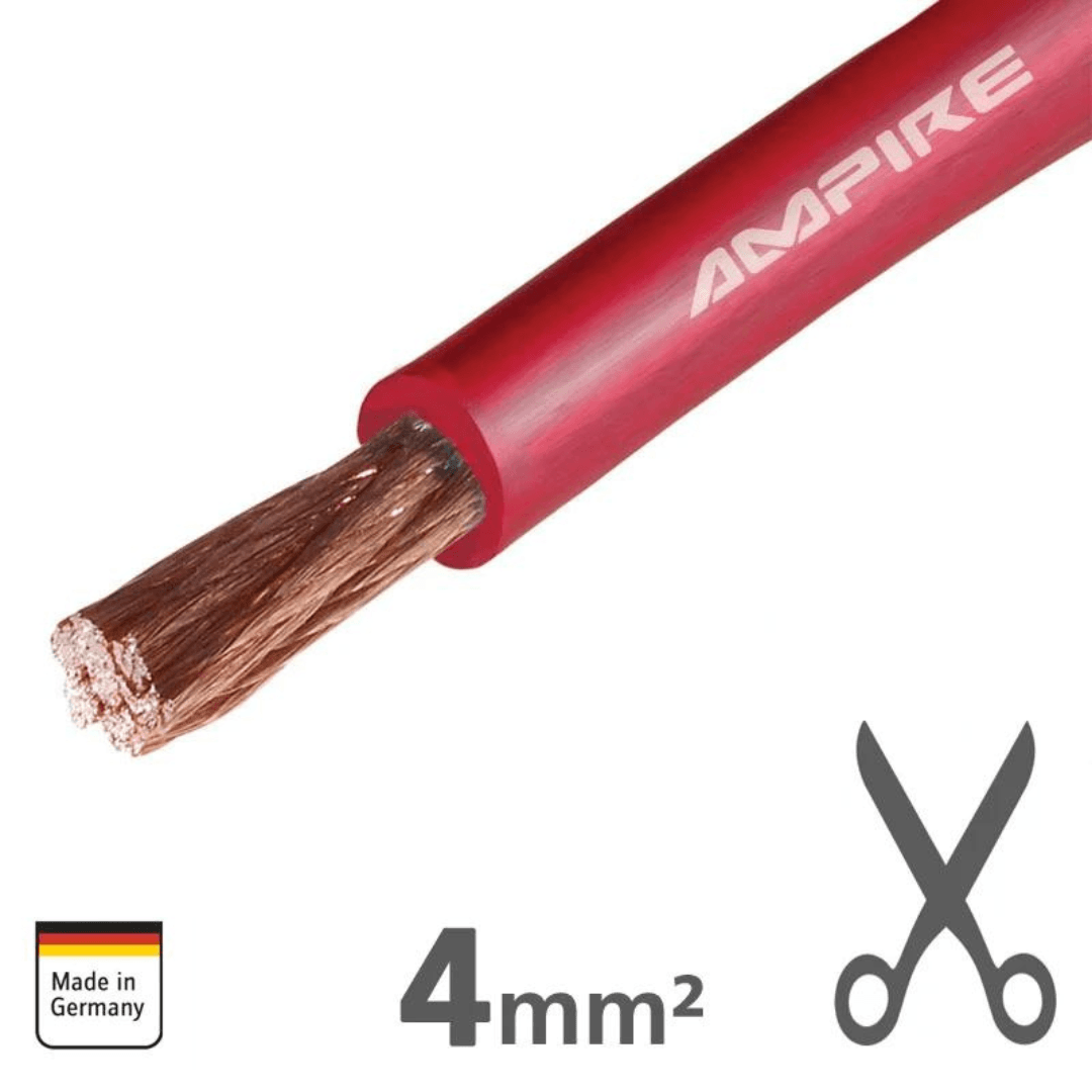 Stroomkabel Rot 4mm²