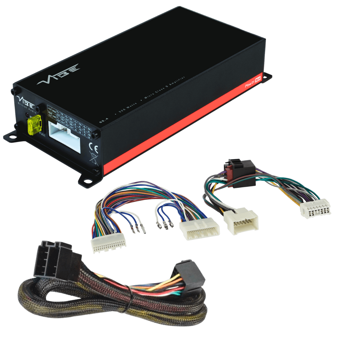POWERBOX65.4M + TAK-087 | Plug & Play Verstärker | u. a. Dacia/Renault