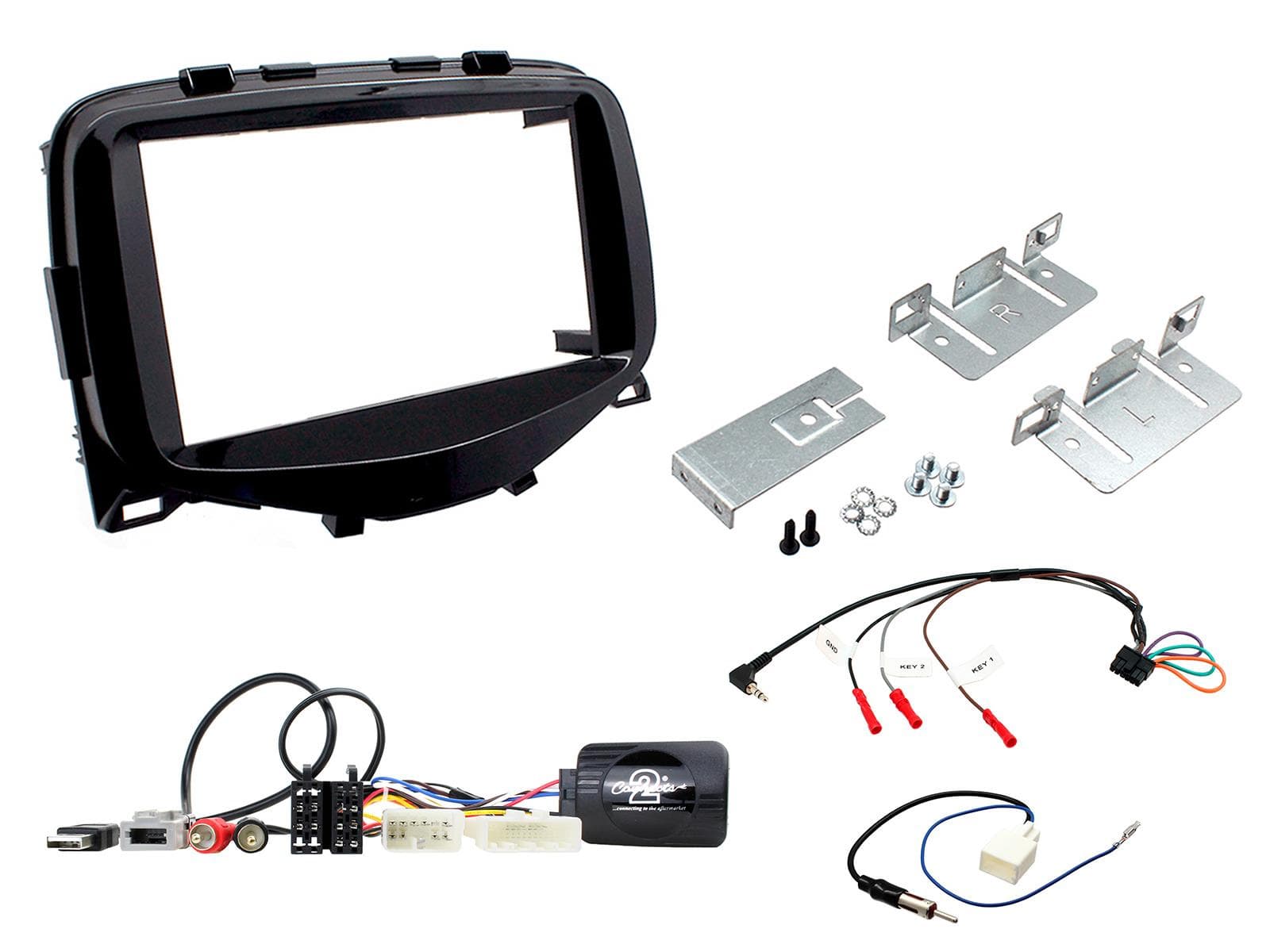 CTKTY17 | Multimedia-Installations KIT | Toyota Aygo
