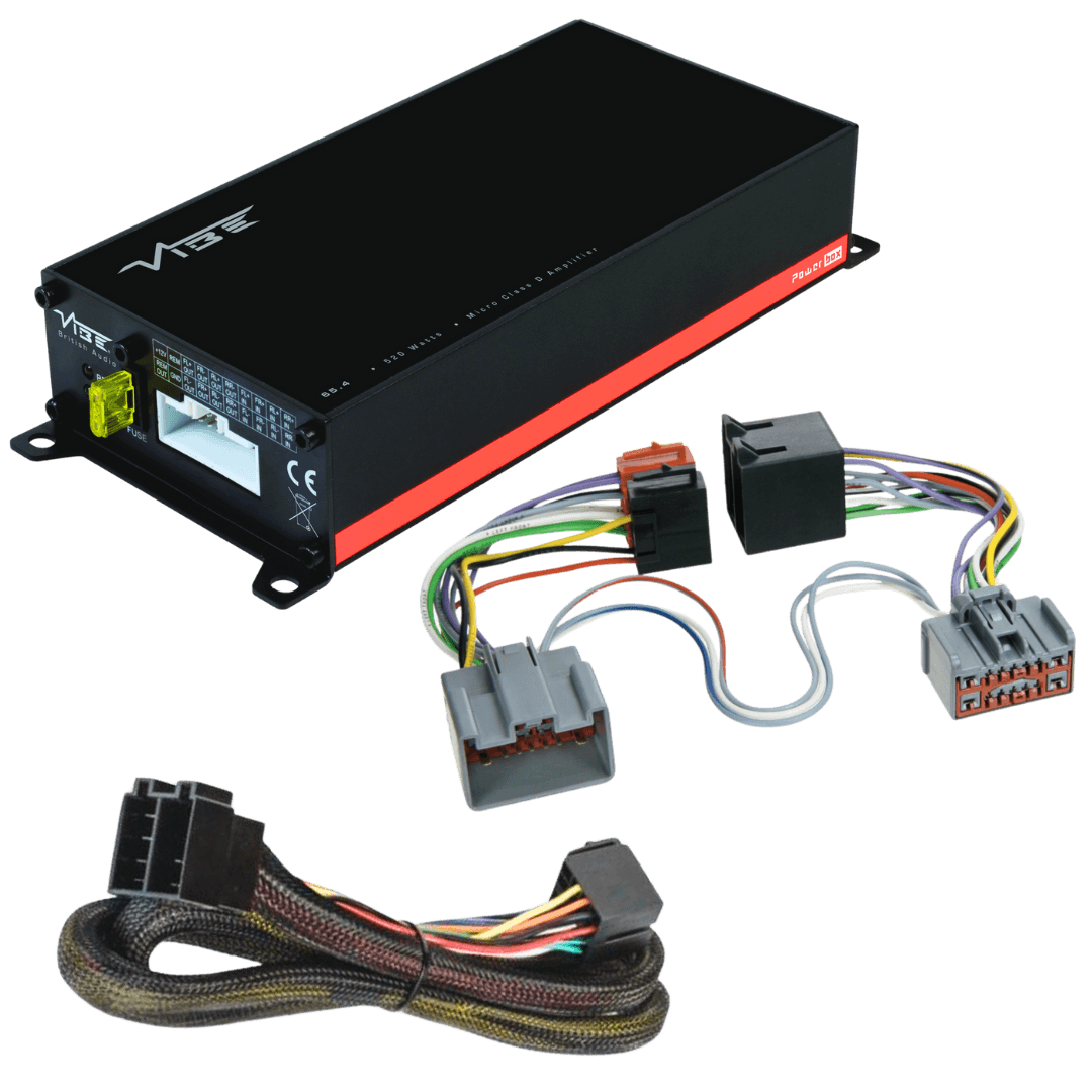 POWERBOX65.4M + TAK-012 – 4-Kanal Mikro-Verstärker