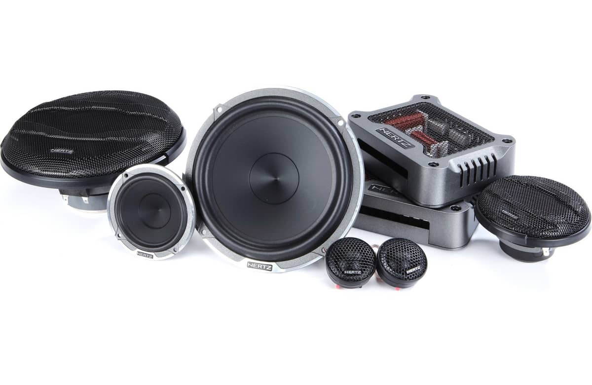 MPK 163.3 | 16,5cm / 6.5" | 2 x 150 Watt RMS @ 4Ω | 3-Wege Komponenten Set