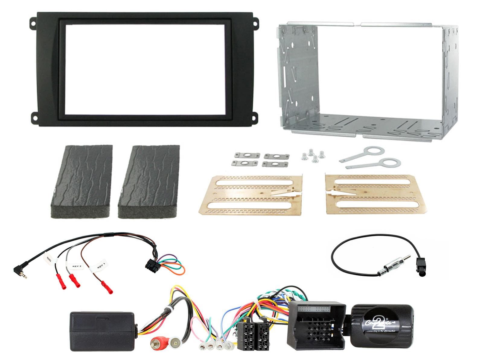 CTKPO03 | Multimedia-Installations KIT | Porsche Cayenne
