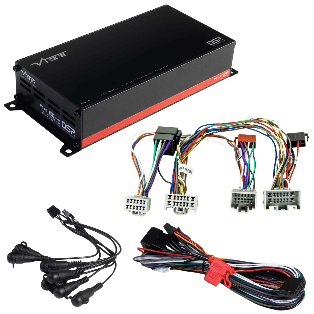 POWERBOX65.4-8MDSP-V3 + TAK-014 – 4-Kanal DSP Verstärker
