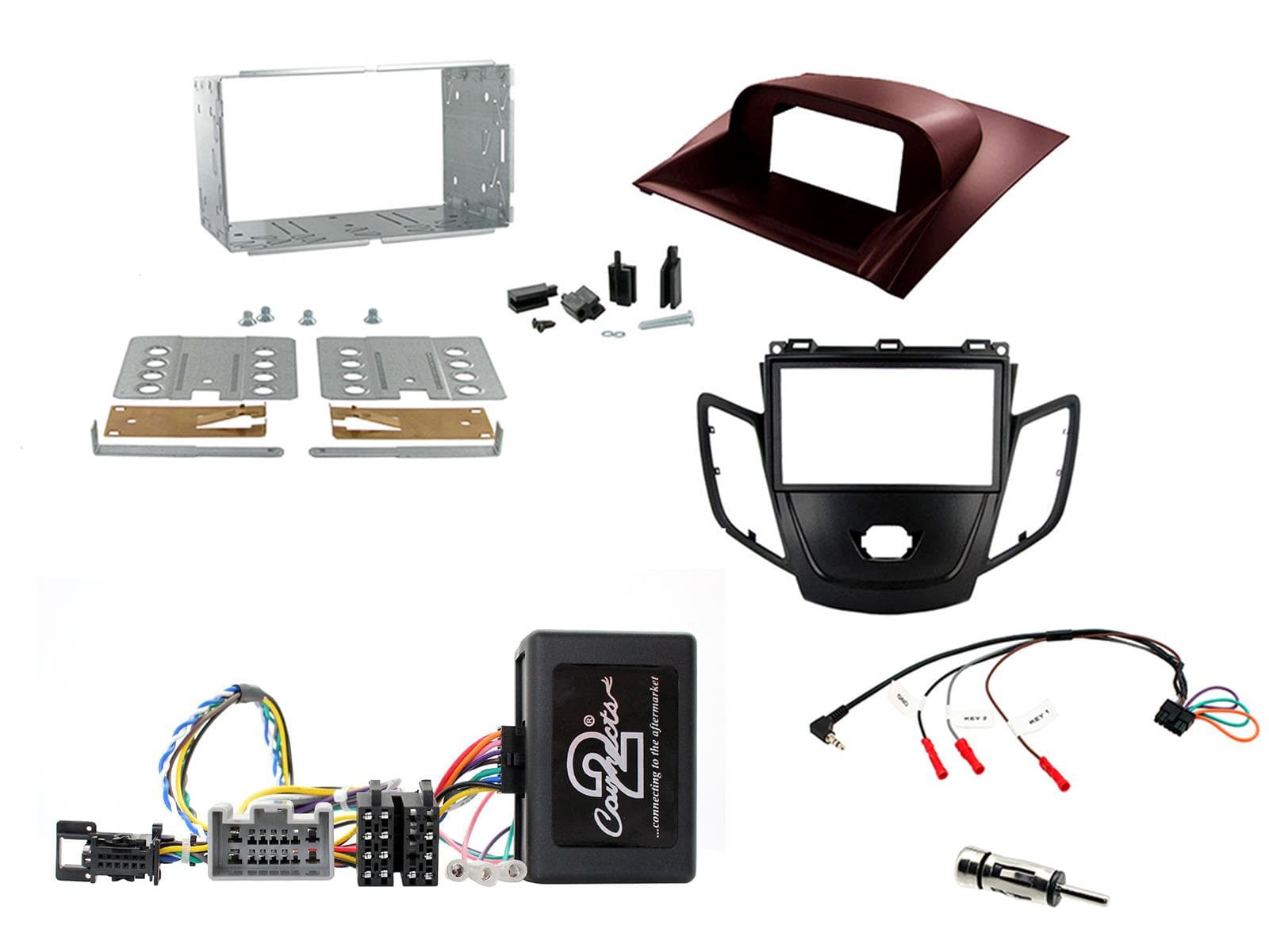 CTKFD09 | Multimedia-Installations KIT | Ford Fiesta