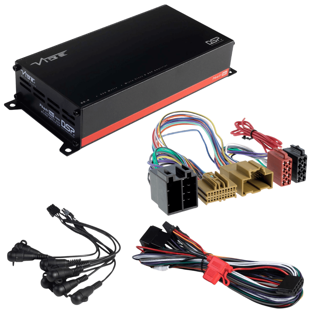 POWERBOX65.4-8MDSP-V3 + TAK-043 | Plug & Play DSP Verstärker | Opel/Vauxhall Neu