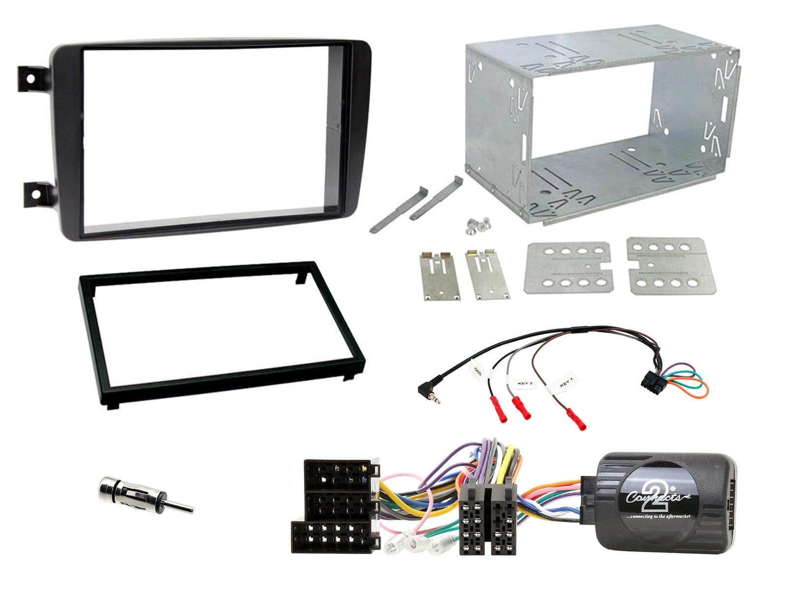 CTKMB02 | Multimedia-Installations KIT | Mercedes C-Class, CLK