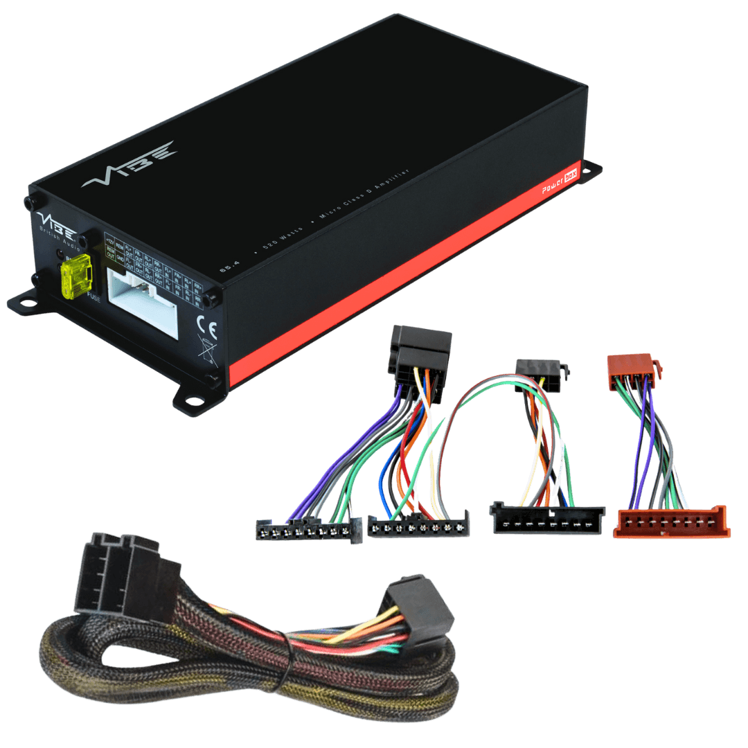 POWERBOX65.4M + TAK-020 – 4-Kanal Mikro-Verstärker