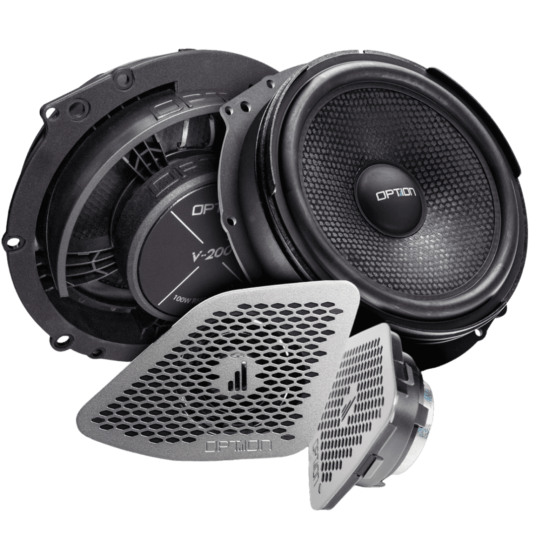 LS-549 – 2-Wege Komponentensystem für Volkswagen T6