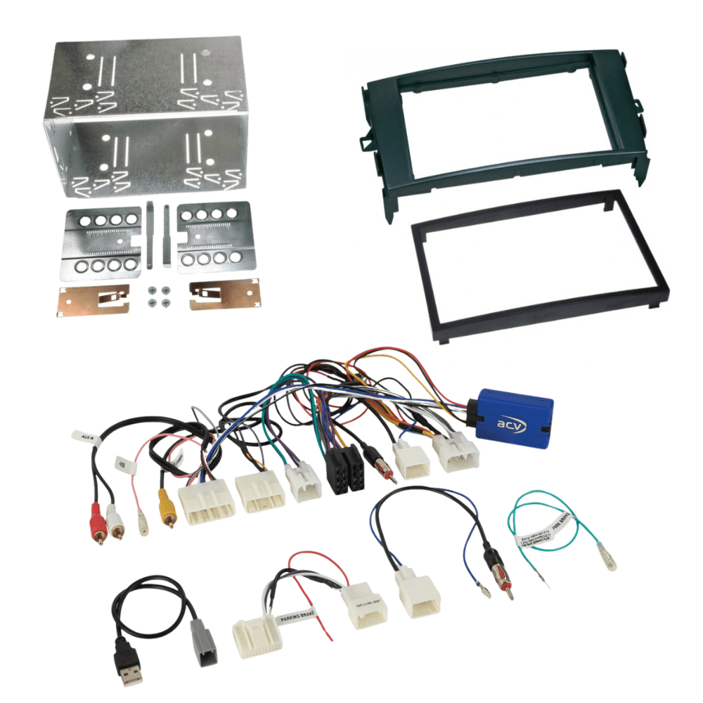 2-DIN Multimedia-Installations KIT | Toyota Auris (E150) '07 - '13 / Toyota Verso (AR2) '09 - '13