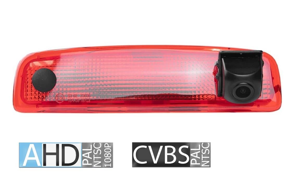 Dritte Bremslichtkamera AHD/CVBS | Renault Express/Dacia Dokker