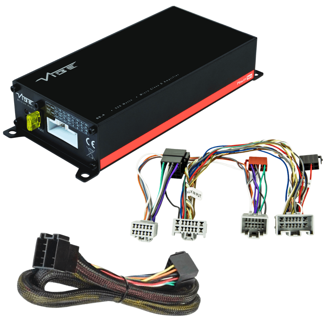 POWERBOX65.4M + TAK-014 – 4-Kanal Mikro-Verstärker