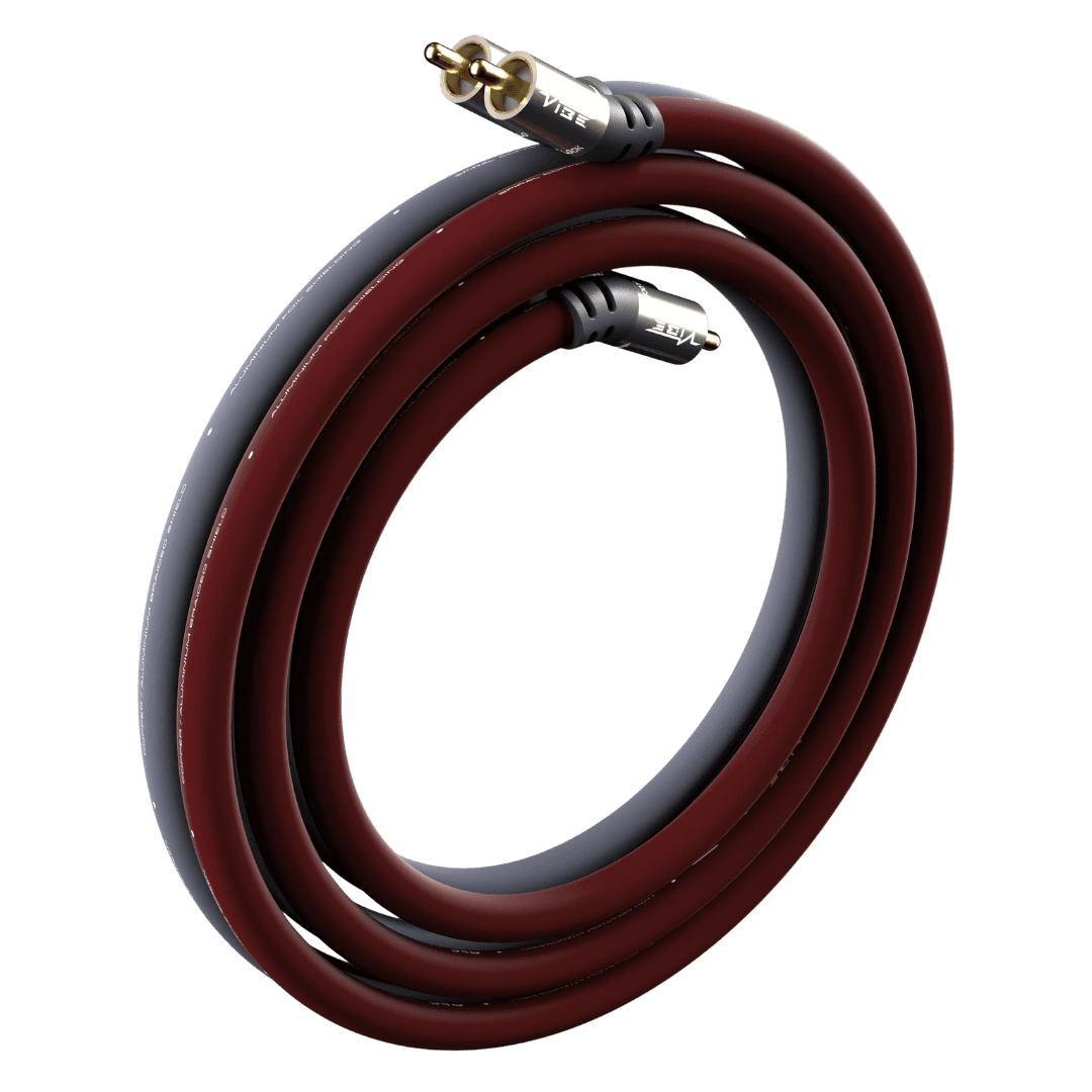 CVENRCA3M-V5 | 3 Meter Cinch-Kabel | OFC | Dreifache Abschirmung | Twist-Lock