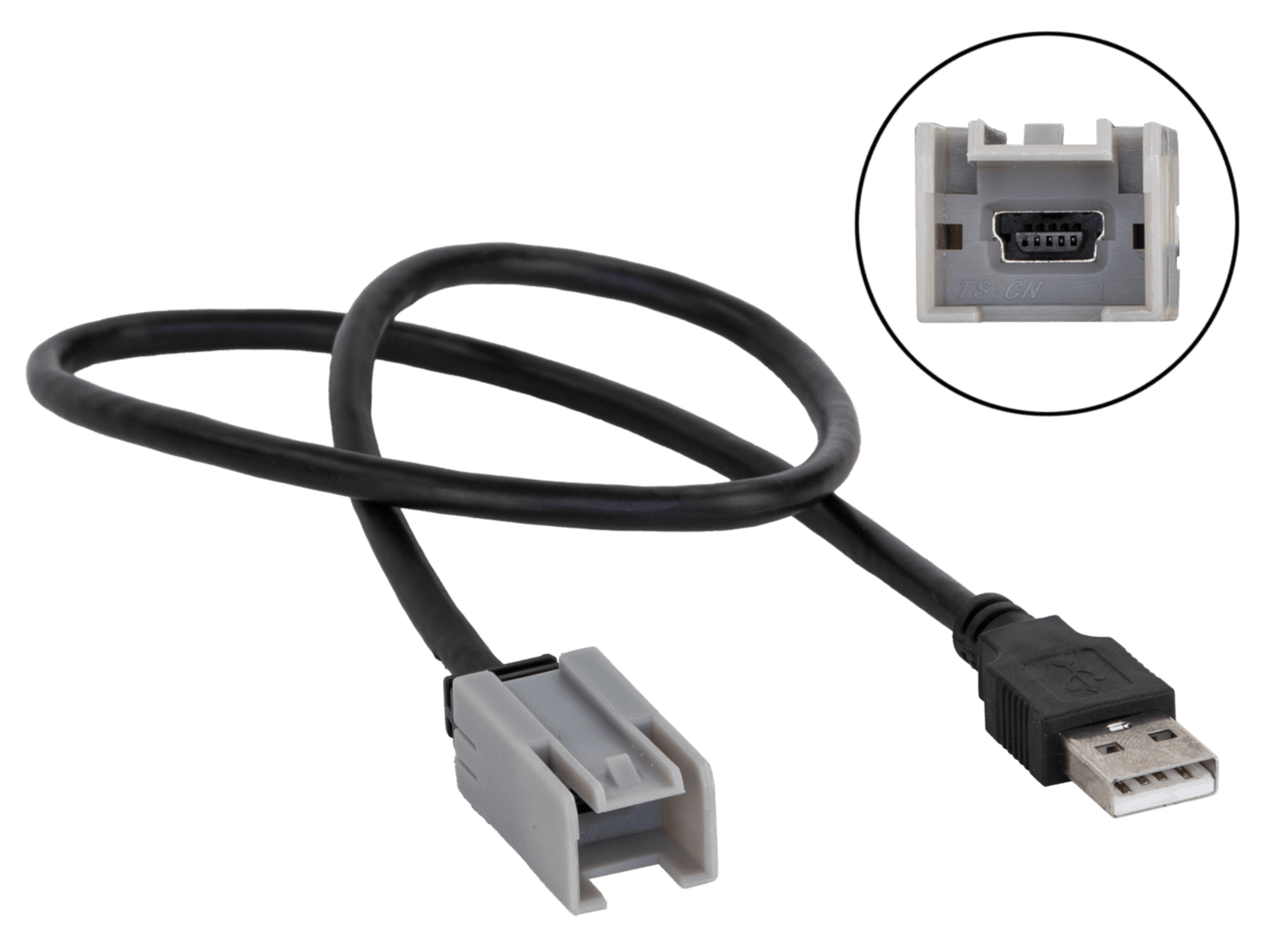44-1000-011-0 – Mini-USB auf USB-A Adapter