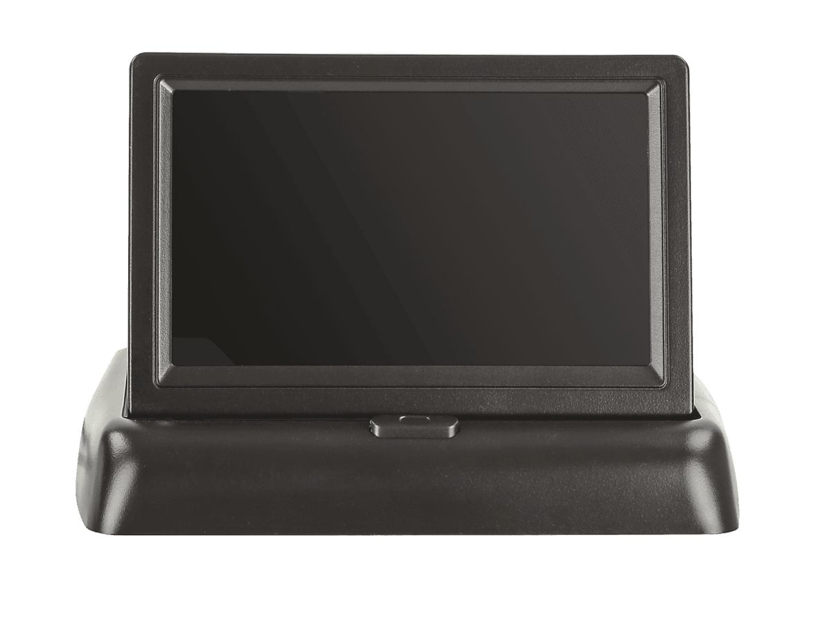 771000-6220 – 4.3" Klappmonitor mit 2 Videoeingängen