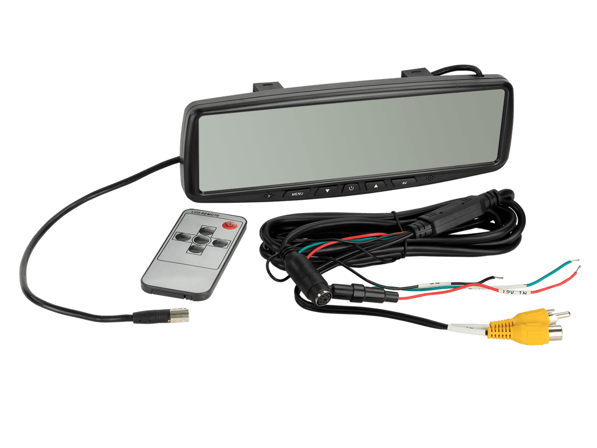 771000-6232 – 4.3" Spiegelmonitor mit 2 Videoeingängen