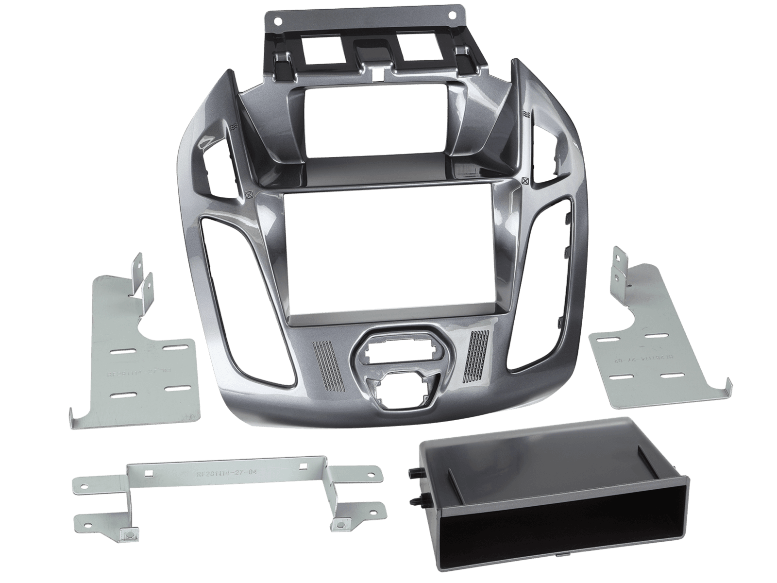 281114-27-1-2 | 1-DIN Einbaurahmen | Ford | Transit / Tourneo Connect '13-'18