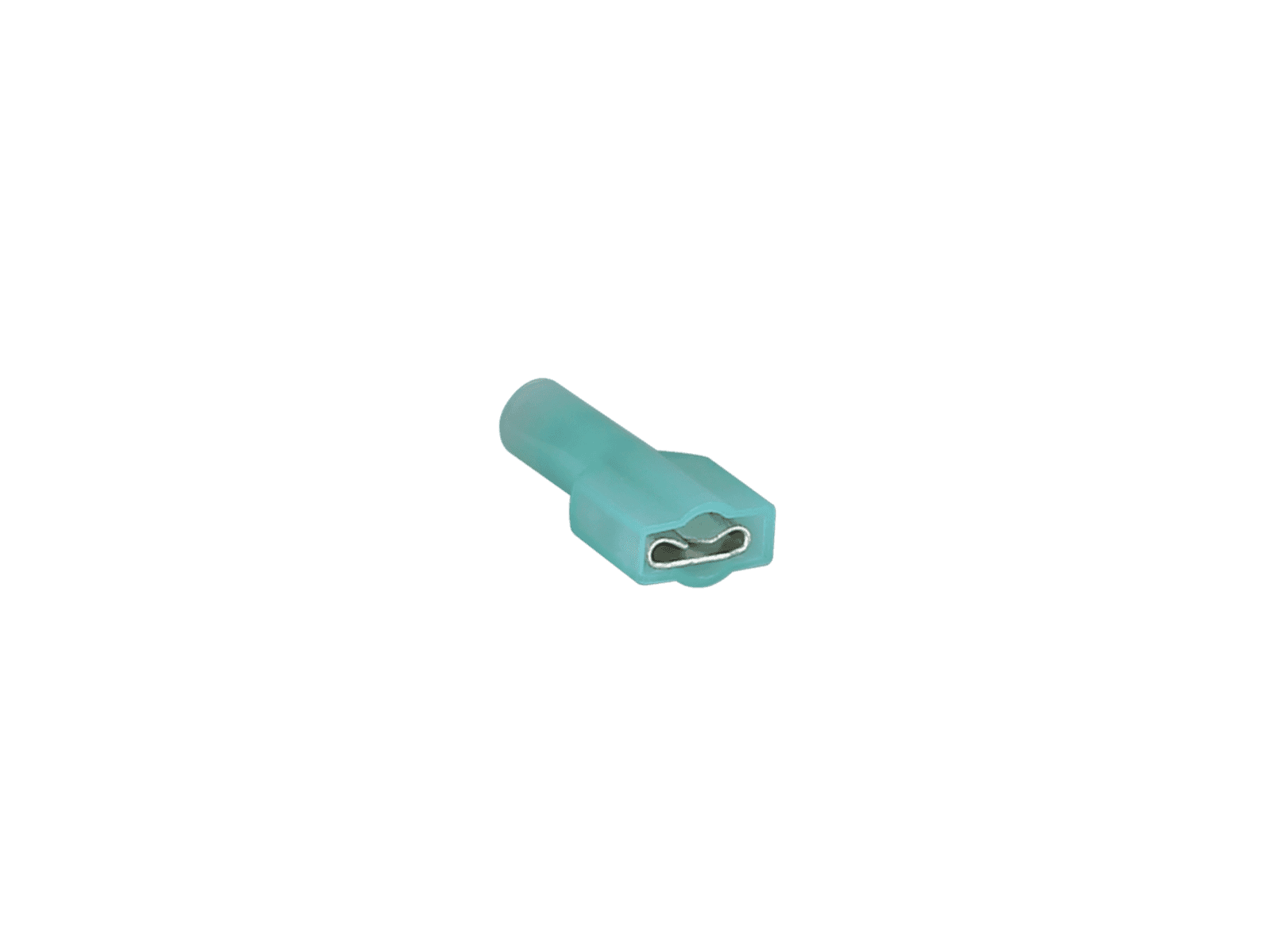 346311-2 – Vollisolierte Flachsteckhülsen 6,3 mm (Blau)