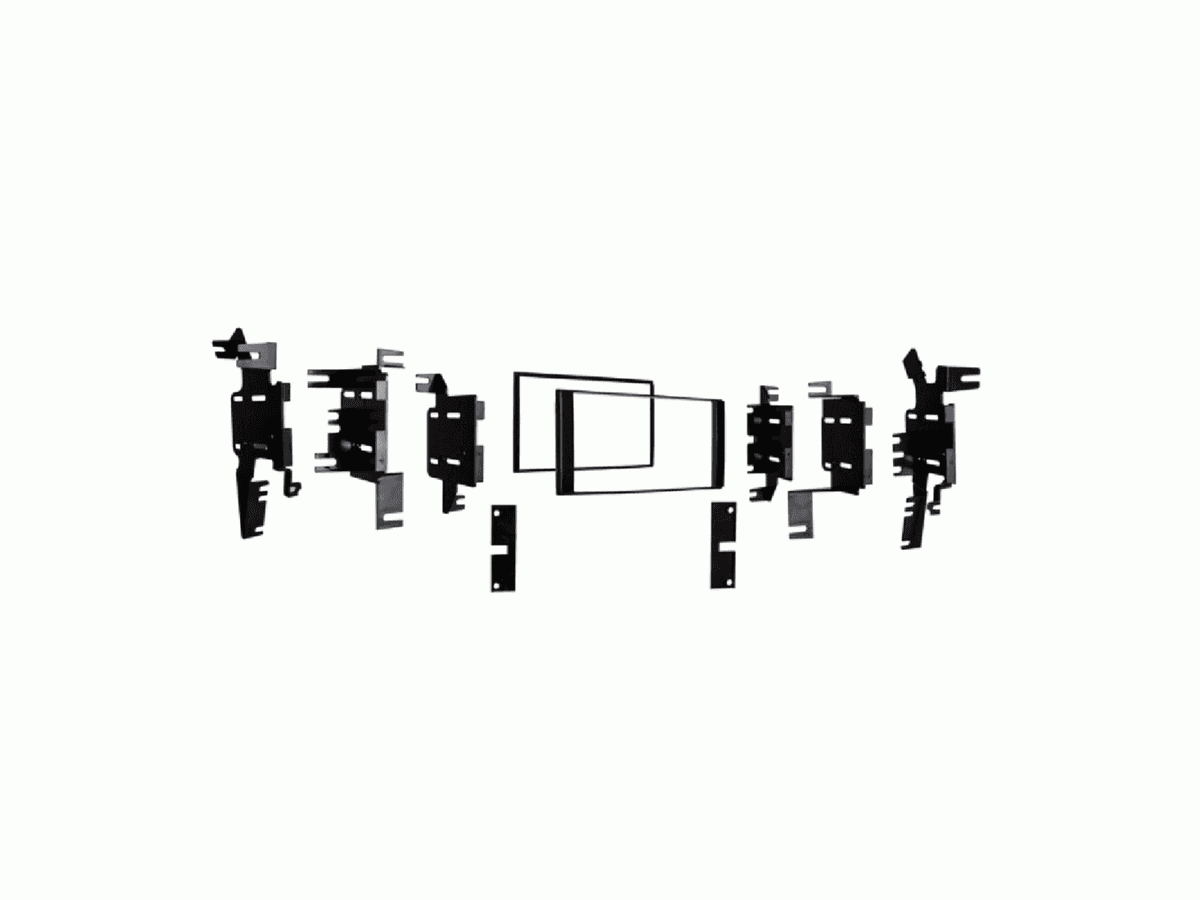 381210-28-1 – 2-DIN Einbaurahmen für Nissan und Chevrolet