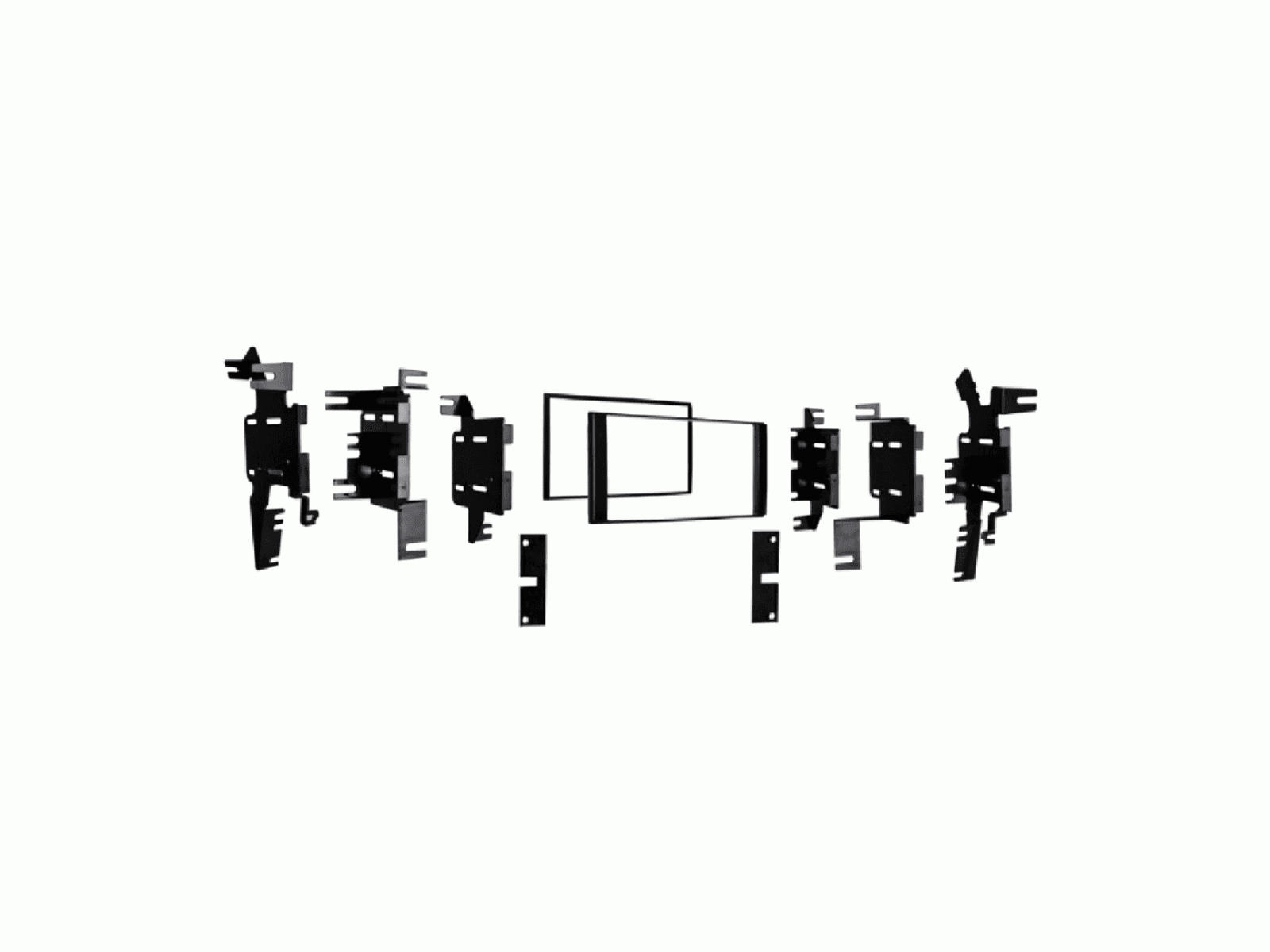 381210-28-1 – 2-DIN Einbaurahmen für Nissan und Chevrolet