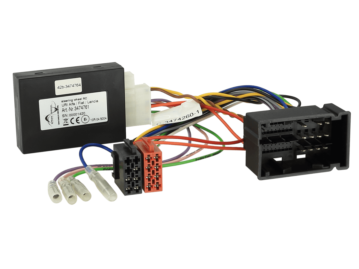 42b-3474764 – CAN-Bus Lenkradinterface mit 52-Pin Fiat Stecker